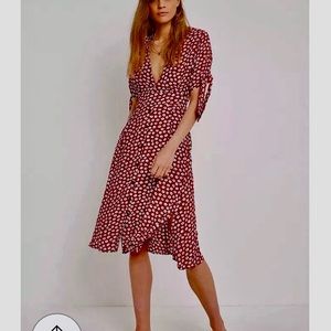 Faithful the Brand Midi Dress Size US6